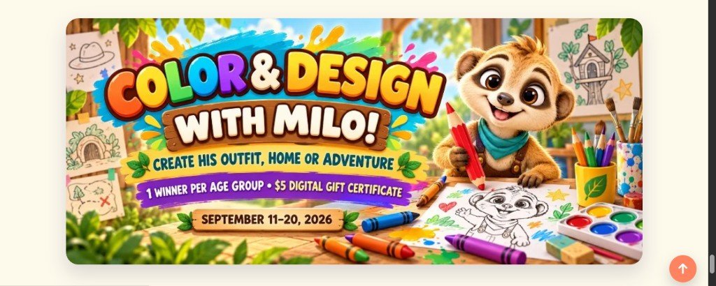 Color and Design Milo Contest!