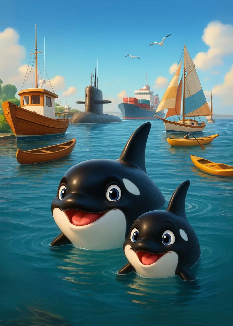 Splash the Orca