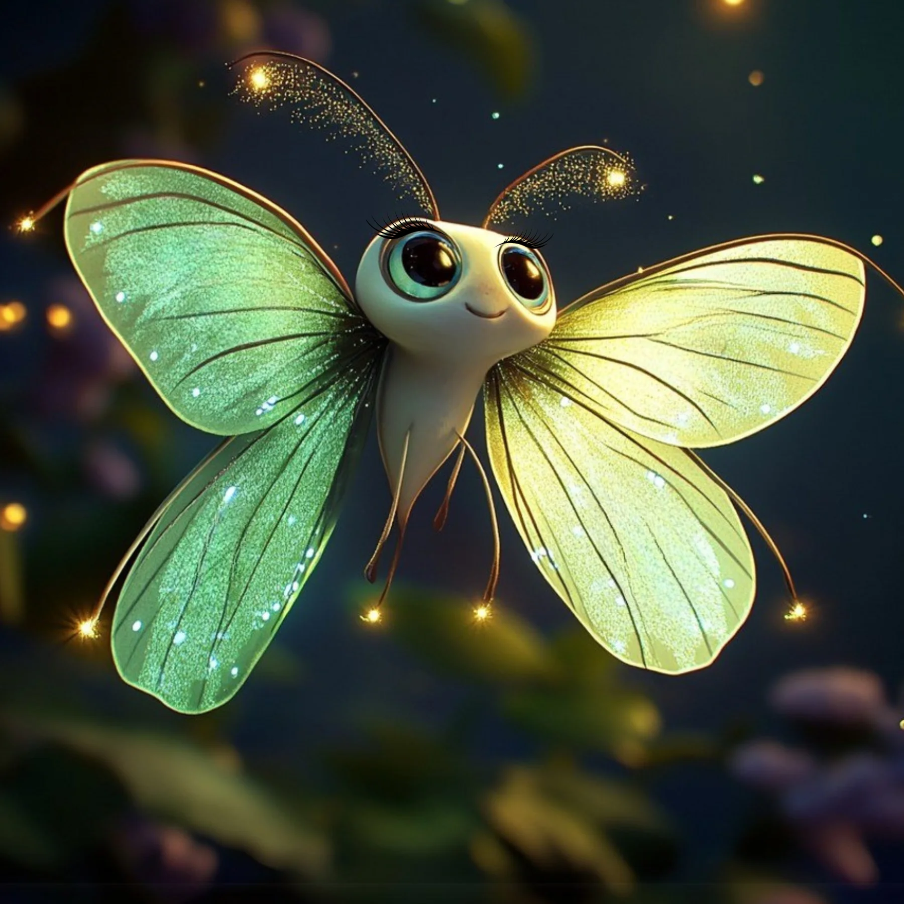 Luna the Luna Moth