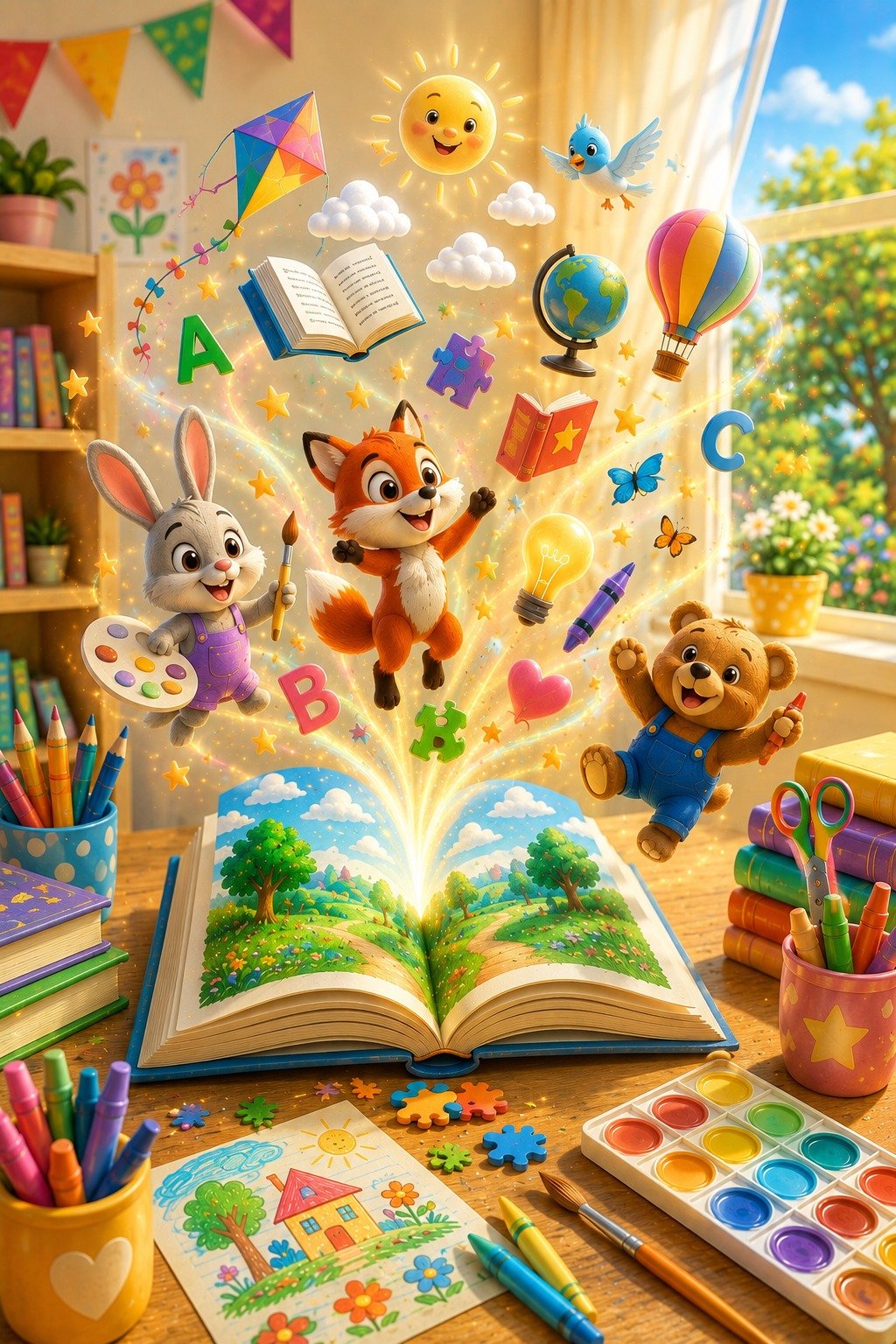 Critter Corner animal characters