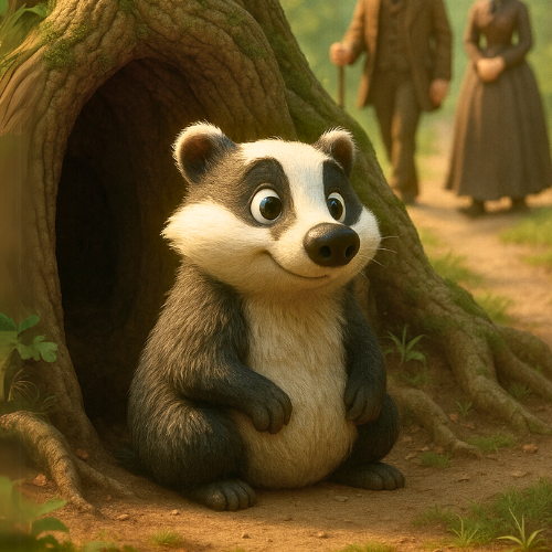 Baxter the European Badger