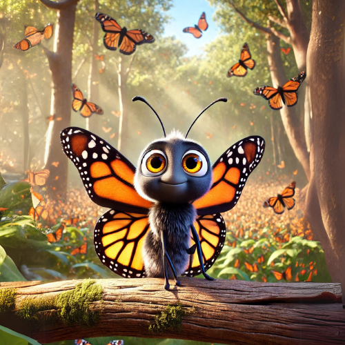 Maya Monarch Butterfly