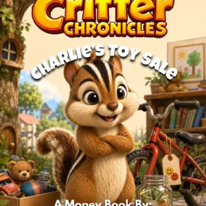 Charlie Chipmunk’s Toy Sale (Pdf) — educational storybook and learning resource for kids | Critter Corner