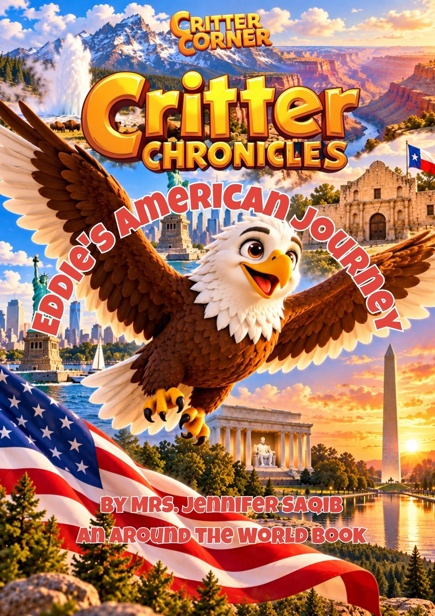 Eddie’s American Journey (Pdf) — educational storybook and learning resource for kids | Critter Corner