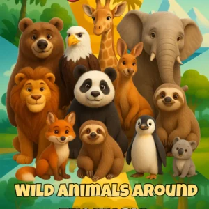 Critter Corner Wild Animal Flashcards