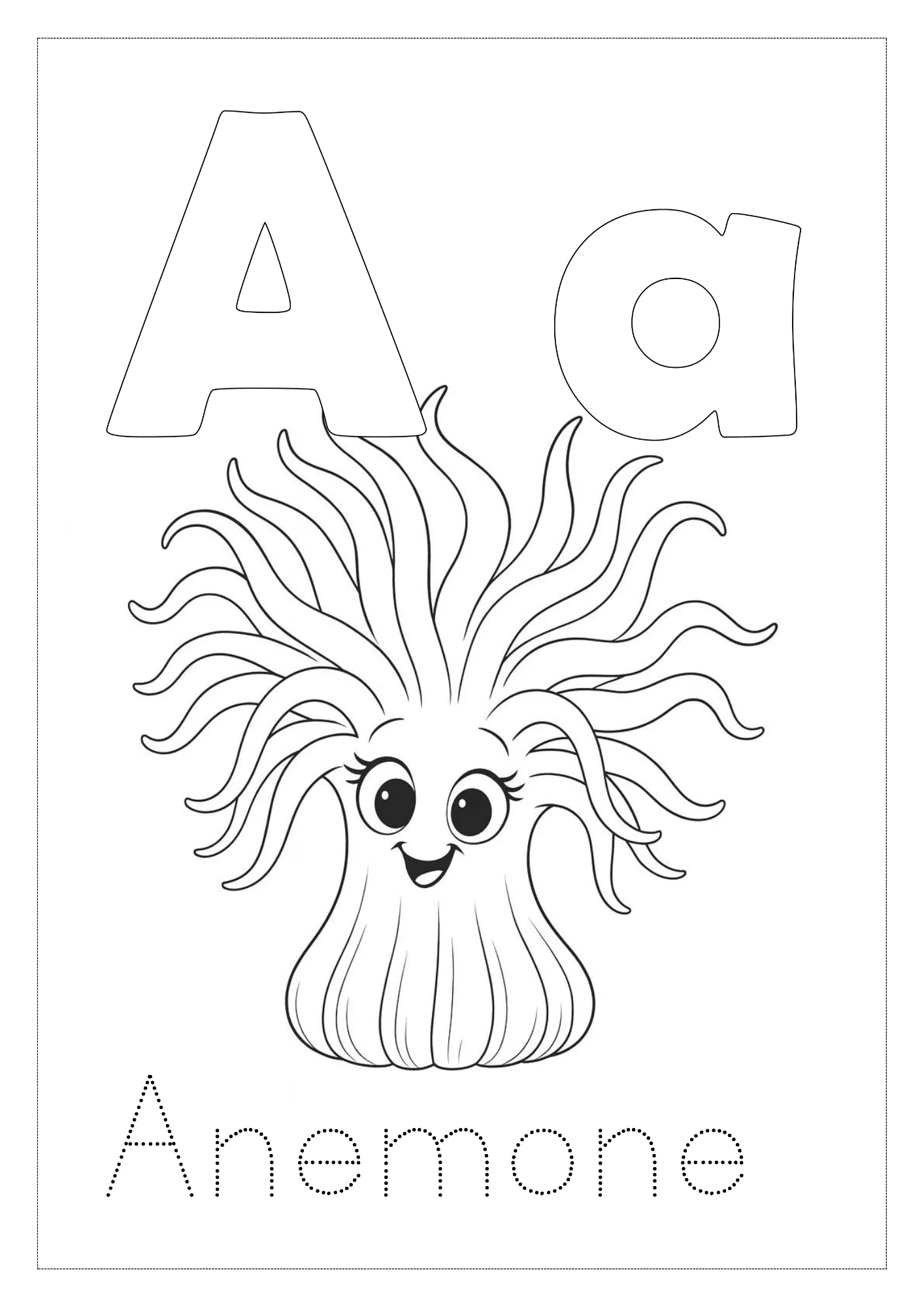 Critter Corner Animal Alphabet Coloring Flashcards - Image 5