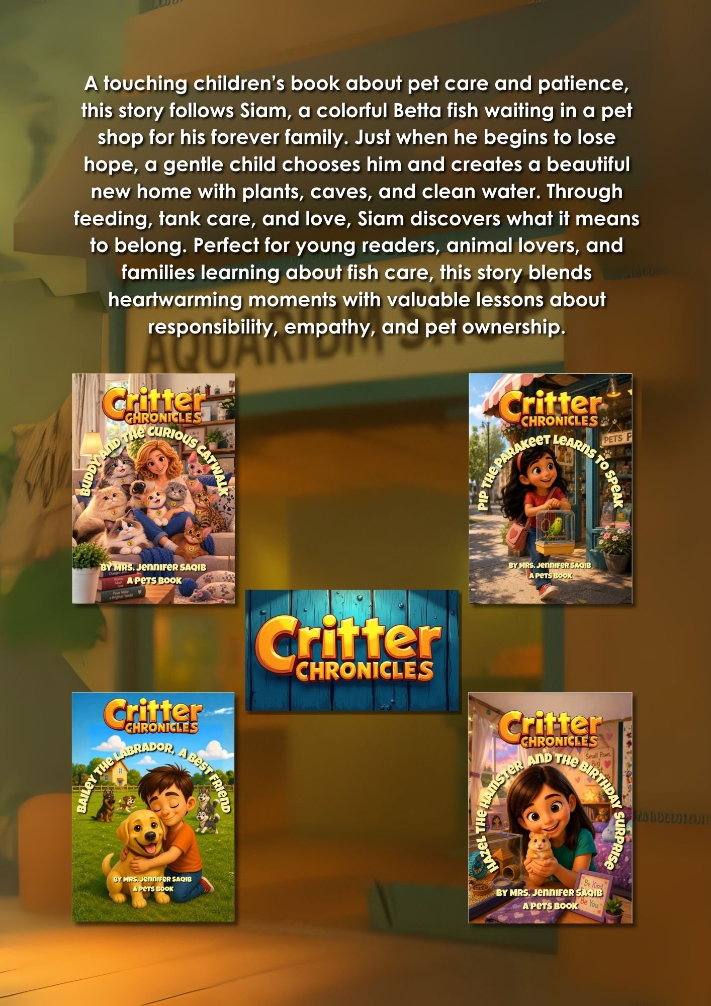 Siam the Betta and the Family He Waited For - Image 6 — educational storybook and learning resource for kids | Critter Corner