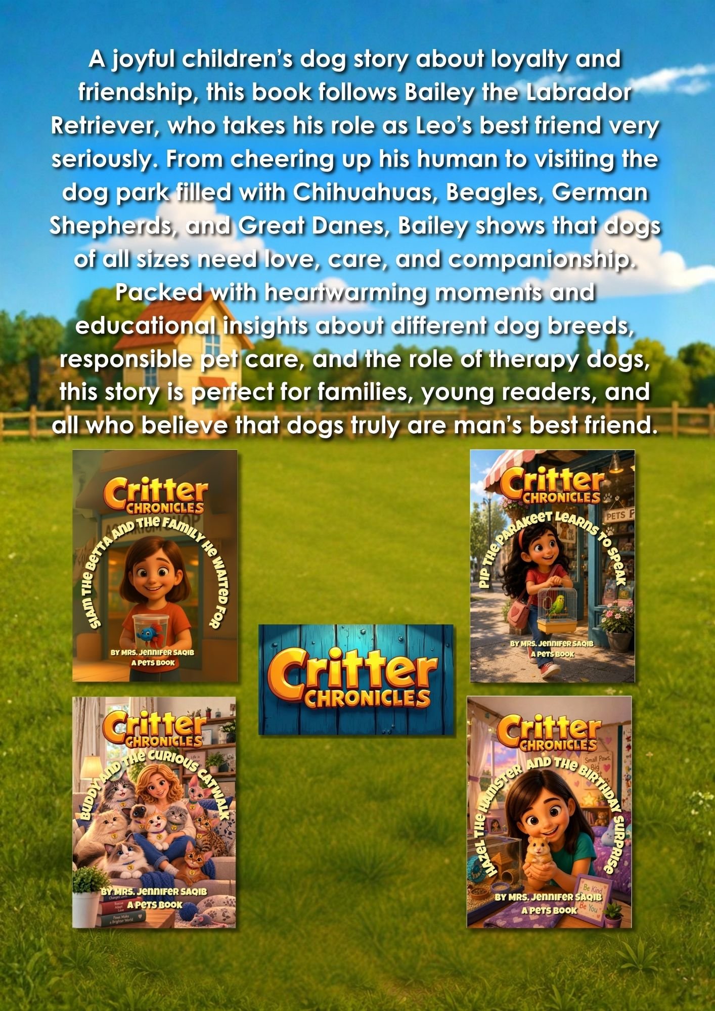 Bailey the Labrador, a Best Friend - Image 7 — educational storybook and learning resource for kids | Critter Corner