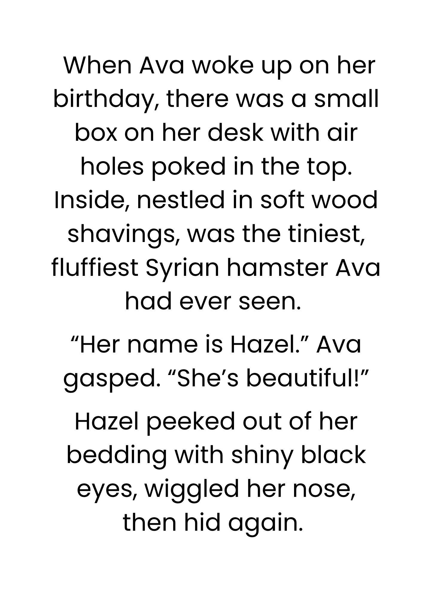 Hazel the Hamster and the Birthday Surprise - Image 3