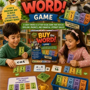 Buy the Word! – Financial Literacy & Sight Word Game for Kids