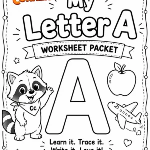 Letter A WorkSheets