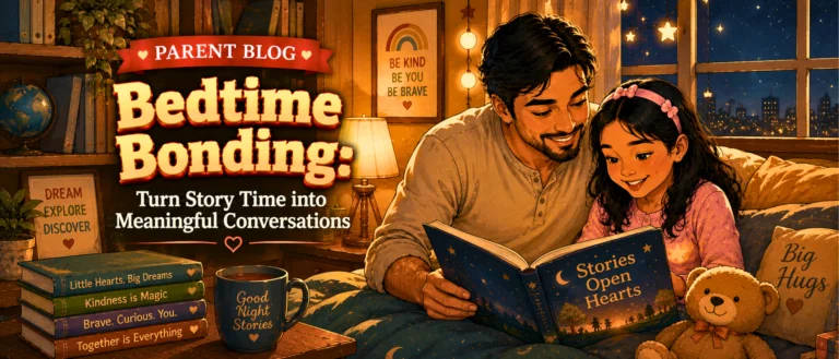 Bedtime Bonding Turn Story Time into Meaningful Conversations