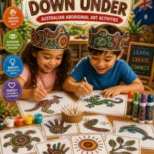 Dot Art Down Under Australian Aboriginal Art Activities