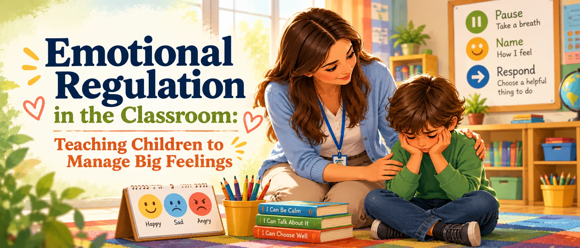 Emotional Regulation in the Classroom: Teaching Children to Manage Big Feelings — Critter Corner parenting and teaching blog