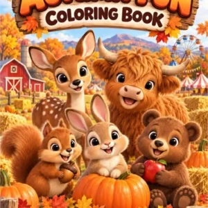 Autumn Fun! Printable Fall Animal Coloring Pages for Kids Color Paint Glue — educational storybook and learning resource for kids | Critter Corner