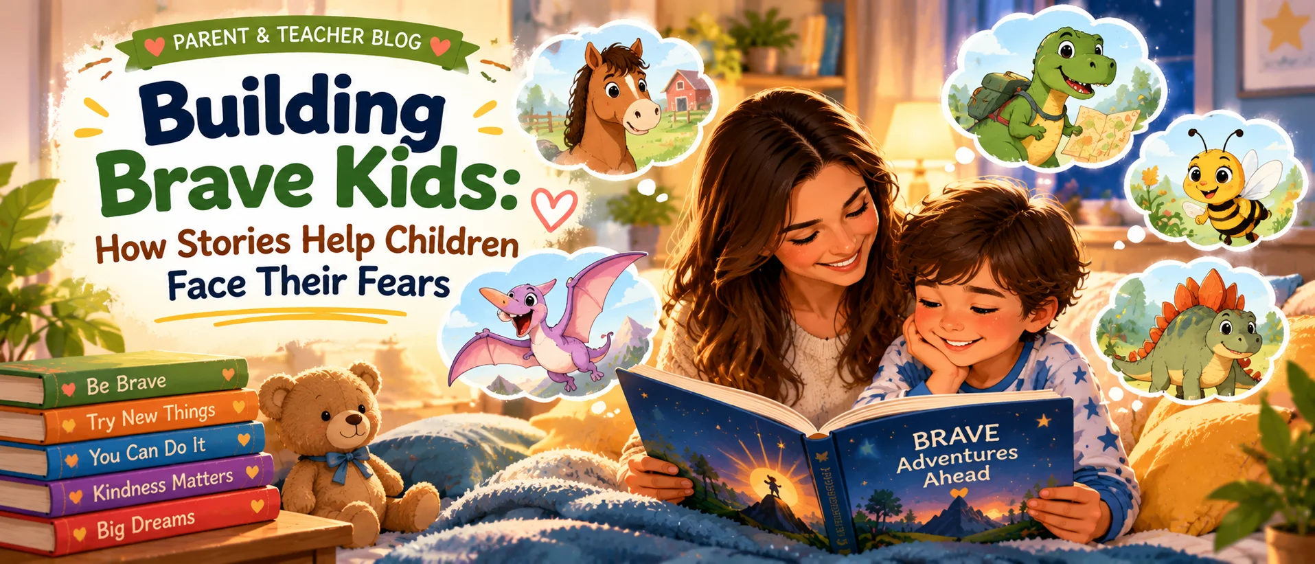Building Brave Kids: How Stories Help Children Face Their Fears — Critter Corner parenting and teaching blog