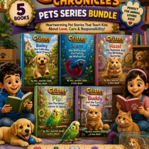Pet Stories Bundle 5 Animal Care, Friendship & SEL Books for Kids — educational storybook and learning resource for kids | Critter Corner